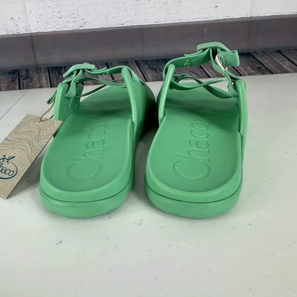 Chaco Youth Sandal Size 6 Green Chillos Slide Big Kids Boys‎ Girls Sandals Jade